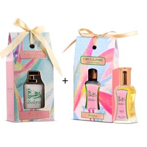 Zahra Gift Set - 50ml Water Perfume & 24ml Perfume Oil
