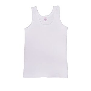 Cotton Vest Undershirt underwear boy white