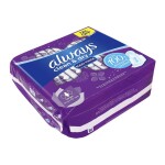 Clean And Dry Maxi Thick, Large Sanitary Pads, 30 Pads with Wings