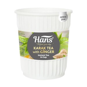 Hans KarakTea Ginger Instant Tea In Cup 6 Piece