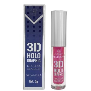 MAROOF 3D Holographic Sparkle Lipgloss 5g