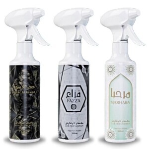 Luxurious Non-Alcoholic 350ml Long Lasting Air/Fabric Freshener Spray Set - Pack of 3