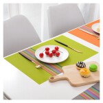 Placemats for Dining Table Set of 4,Waterproof Wipeable Washable Kitchen Table Mats 30*45 cm