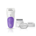 Braun Silk-epil 5 5-541 Wet & Dry Epilator With 4 Extras