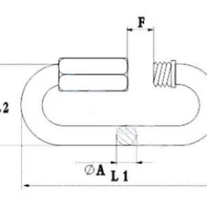 MarineNow Stainless Steel 316 Quick Link Chain Connector Marine Grade