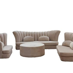 glf new desgine-butterfly wing desgine sofa set -round table and bean pillows