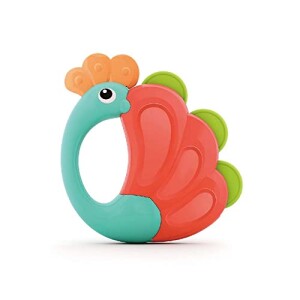 Rattle Teething Toys Animal Orchestra Rattle - Peacock Rattle