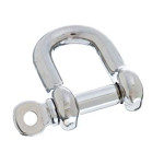 Seachoice D Anchor Shackle, 316 Stainless Steel