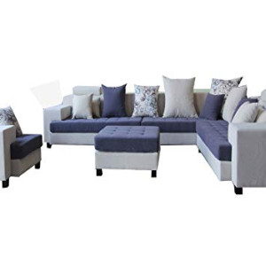 GLF 168/corner sofa set /8 seater/with table/pillows included/