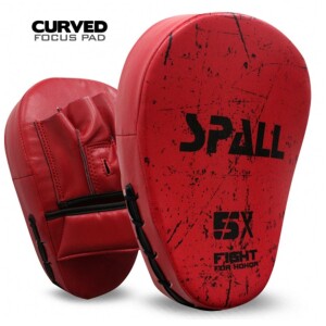 Spall Focus Pad Hook Jab Mitts Boxing Pads Hand Target Gloves Training For MMA Kickboxing Pads Muay Thai Training Martial Arts Punch Mitts For Kids Men And Women