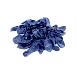 Rosymoment 12 Inch Metallic Latex Balloon 40 Pieces Pack Navy Blue Balloons
