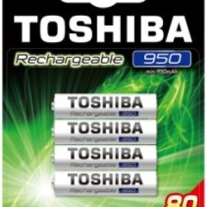 TOSHIBA RECHARGEABLE 950 MAH AAA BP4
