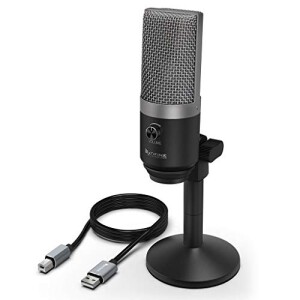 USB Microphone,FIFINE PC Microphone for Mac and Windows Computers,Optimized for Recording,Streaming Twitch