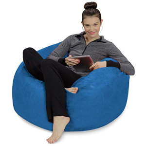 Sofa Sack - Plush, Ultra Soft Bean Bag Chair - Memory Foam Bean Bag Chair with Microsuede Cover - Stuffed Foam Filled Furniture and Accessories