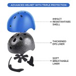 Cycling protection equipment?Toddler head pocter for Ages 2-8 Boys Girls with Sports Protective Gear Set Knee Elbow Wrist Pads for Skateboard Cycling Scooter Rollerblading