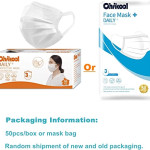 Disposable Mask Breathable Safety Masks Elastic Earloop Mask Protection from Dust, Pollen, Pet Dander,