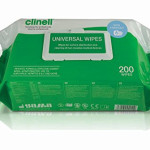 NRS Healthcare Clinell Antibacterial Hygiene Wipes x 200 Pack