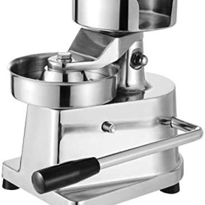 Commercial Hamburger Patty Maker with Stainless Steel Build - 5-Inch Heavy-Duty Beef Meat Forming Processor