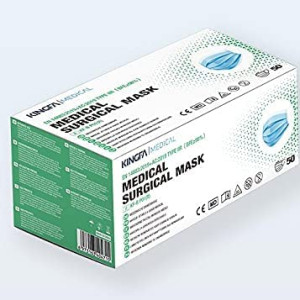 Kingfa Medical Surgical Face Mask, EN14683:2019+AC: 2019, Non-sterile