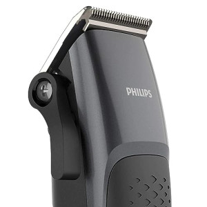 Philips Hairclipper Series 3000 Home Clipper Copper Motor Coil, Durable, Steel Blades, 2.4M Cord, 4 Click-On Comb