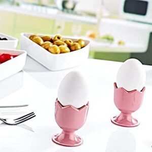4pcs Egg Cups Egg Stand Holders for Hard Boiled Eggs Breakfast Brunch Wedding Christmas Party Supplies(