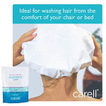 Carell Shampoo Cap - Rinse Free & Suitable for All Hair Types - 1 x Shampoo Cap - Shampoo Hair Cap, Use at Festivals or During Travelling