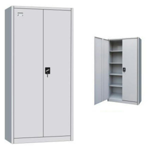 MAF Steel 2 Door Metal Filing Cabinet MAF-FC510 With Key Lock & Shelves Storage Compartment For office