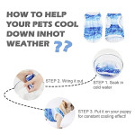 Dog Cooling Vest,Pet Mesh Breathable Cooling Coats,for Small and Medium Dogs Walking Hunting Sports Outdoor Hiking Summe Dog Anxiety Harness (M)