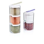 box up spice jars stand 5 pcs