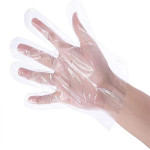 Allmart Disposable Gloves Clean and Hygienic Catering Household Beauty Transparent Sanitary Gloves (1Pack: 100Pcs)