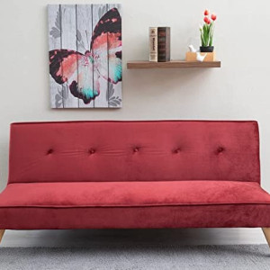 Crimson Dream Sofa Bed