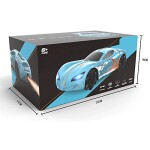 2.4 Ghz Sports Remote Control Car with 360 Rotation, exhaust steam and futuristic design for kids, Remote Control Car for Kids