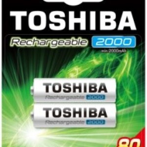 TOSHIBA RECHARGEABLE 2000 MAH AA BP2