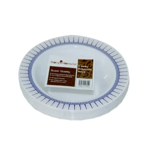 Rosymoment Disposable  4 Inch 10 pcs Plastic Mini  Bowl Premium Heavy Duty Plastic Bowl packing 1 x 100 in carton