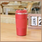 DLORKAN Travel Coffee Mug Stainless Steel Vacuum Insulated for Ice Drink & Hot Beverage, Double Wall Travel Tumbler Cups with Spill Proof Lid