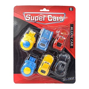 Race 2 Win High Speed Super Cars Metal Masters 2 Launcher Catapult Alloy Cars - Pack of 4 (Multicolour)