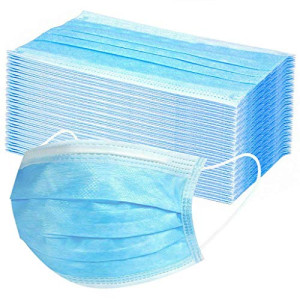 3Ply Ma-sks Mouth Nose Cover Dustproof Face Ma-sks Breathing Safety 10PCs/20PCs/50PCs/100PCs/200PCs