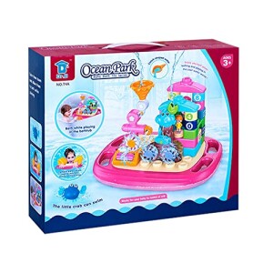 Ocean Park Baby Bath Toys Number Blocks - 26pc