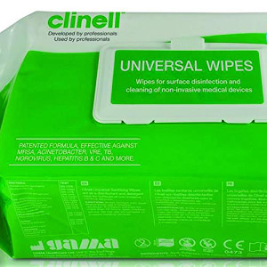 NRS Healthcare Clinell Antibacterial Hygiene Wipes x 200 Pack