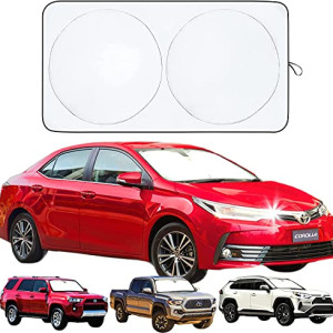 MultiStar, Car Shade Front Wind Shield, Car Windshield Sun Shade for Front Glass, Auto Sun Protector for UV Ray, Sun Blocker Keep Car 