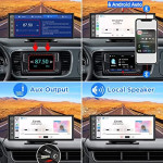 RoadMap World's First *Dual BlueTootAndroid Auto Display - 10.26" HD IPS Touch Screen, Mobile Mirroring, Play Video files (For Mitsubishi)