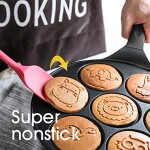 Pancake Pan Pancake Griddle with 7 Flapjack Animals Molds Pancake Maker Skillet Non-stick Breakfast Pan for Pancake, Blinis,Omelettes, Fried Eggs