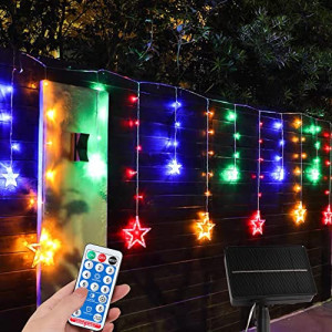 Solar Light Outdoor Garden, String Led Light Strip for Camping Decoration, Wall Balcony Holiday Indoor Home Decor Lights Glow in The Dark
