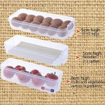 Fridge Organizer Food Storage Container Kitchen Fridge Drawer Storage Rectangle