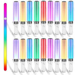 (3pcs) LED Glow Sticks 15 Color Party Flashing Light Multicolor 2 Light Modes Bright Flashing Light Sticks forConcert Party Supplies