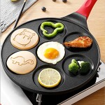 Bobique Griddle Pancake Maker Pan With 7 Animal Shapes