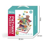 Multifunctional Pathway Puzzle - Infant Toys with Multiple Games and Activities