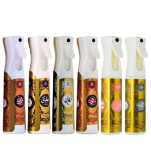 Ultimate Bundle Offer Set - Luxurious Non-Alcoholic 320ml Air Freshener Spray Set - Pack of 6