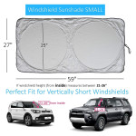 Car Windshield Sun Shade for Front Window Car Windshield Auto Sun Protector for UV Ray Sun Blocker Keep