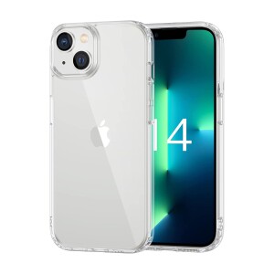 iPhone 14  Case 6.1 inch, Anti-Yellowing ,  Drop Protection with Bumper Shockproof Protective Cover Slim Thin Phone Case iPhone 14  Crystal Clear